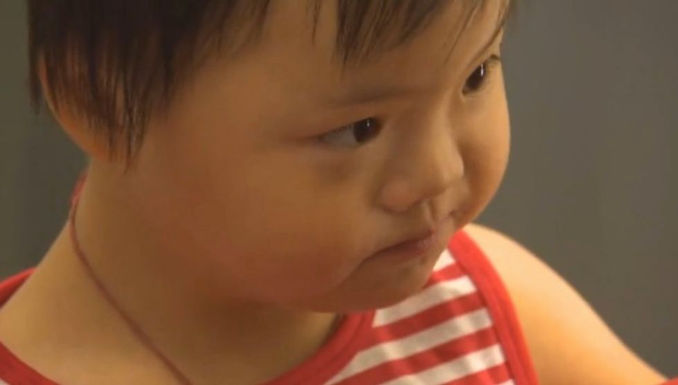 Texas Family Chinese Orphan With Down Syndrome in Emotional