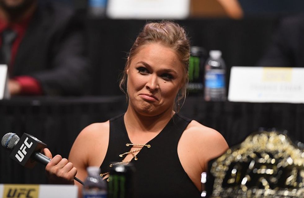 Ronda Rousey Had a Revealing Reaction to Unannounced Drug Test After