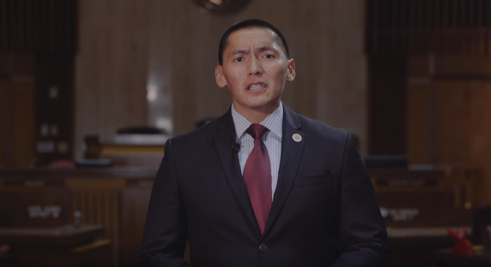 WATCH Native American Arizona Senator Makes Waves by Switching to the