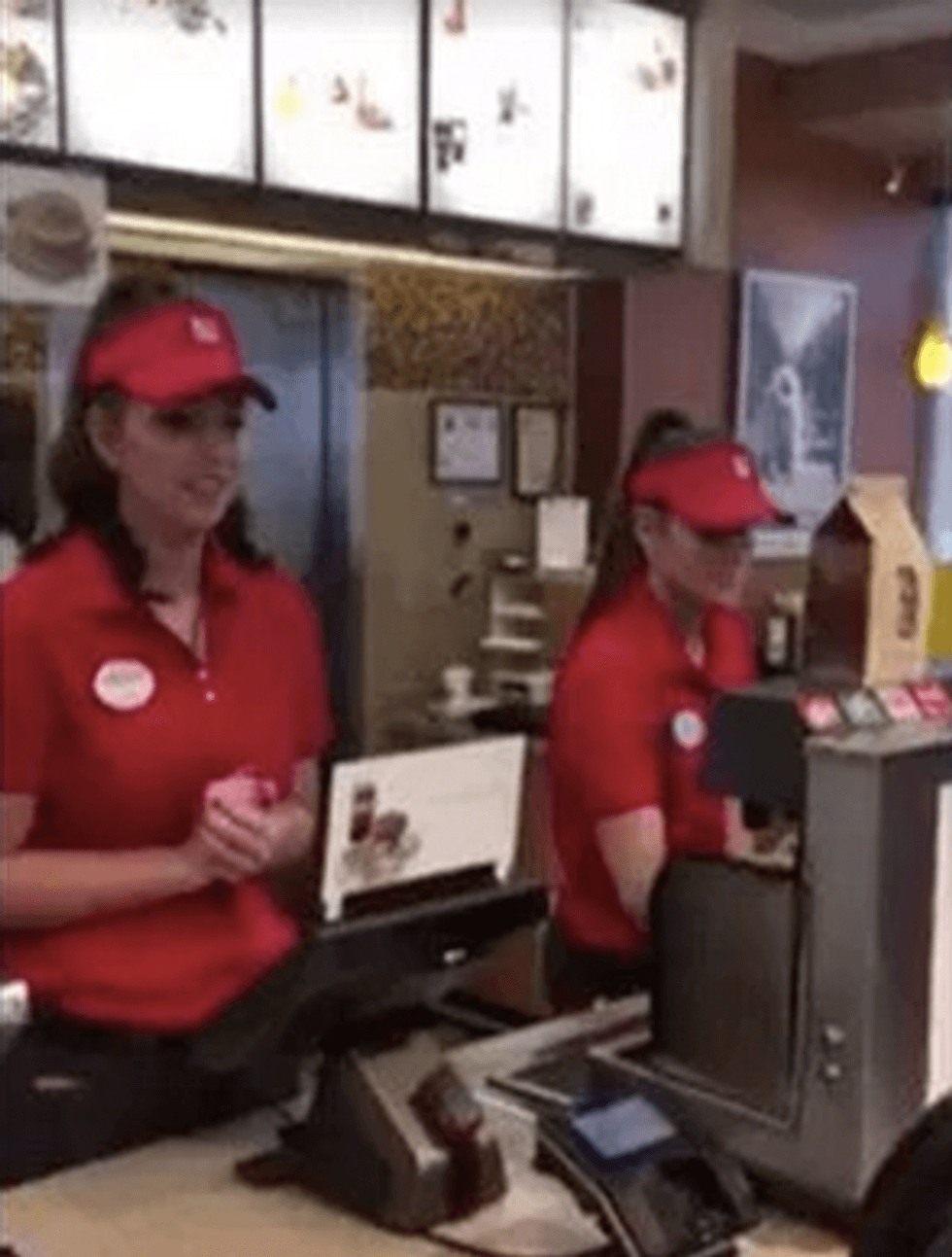 Mom Takes Deep Breath as Deaf Daughter Makes ChickfilA