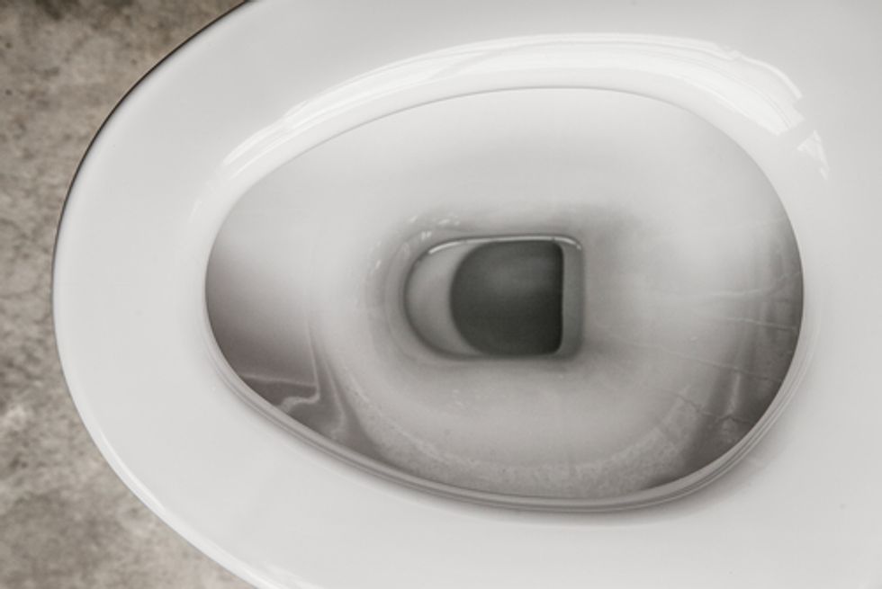 Student Applies Super Glue to Toilet Seat at School for April Fools