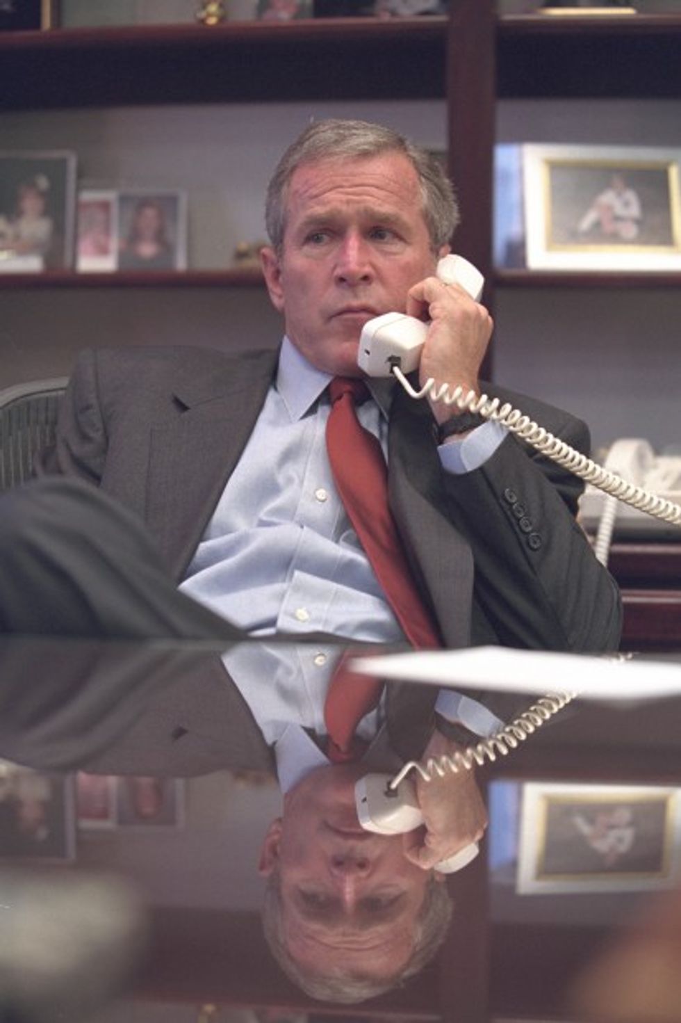 Never Before Seen Photos Show George W Bush In Aftermath