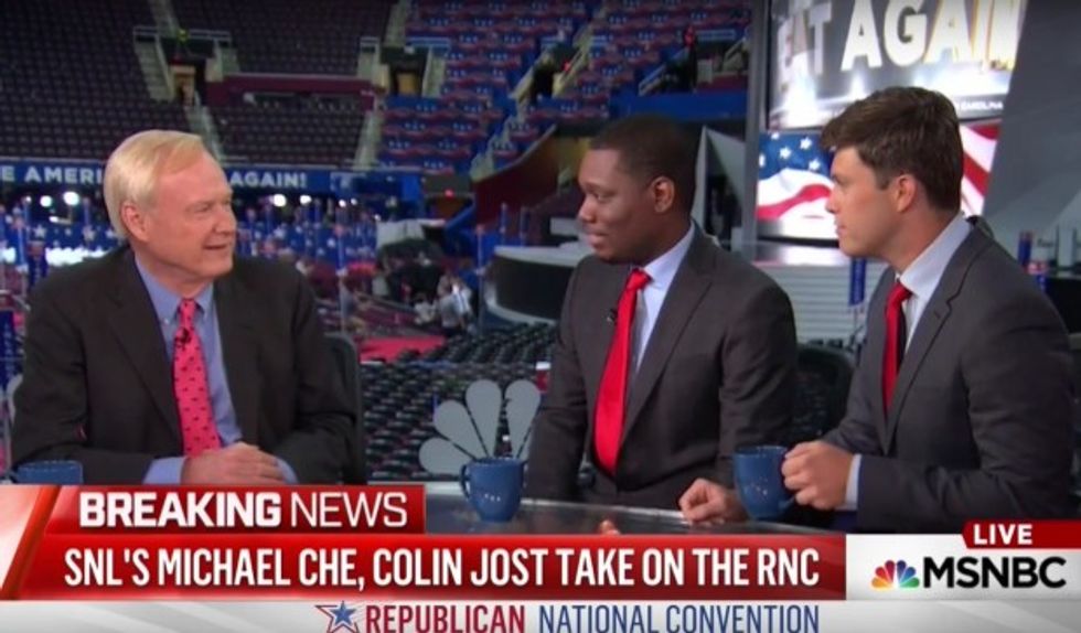 ‘Funniest Black Guy?’ Watch MSNBC Anchor’s Painfully Awkward Moment With Black 'SNL' Cast