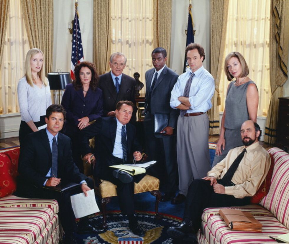 The West Wing' cast members come together to stump for Clinton TheBlaze