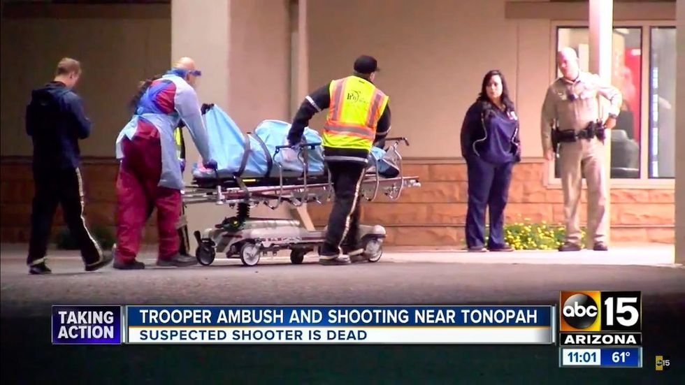 Gun Wielding Good Samaritan Saves Arizona Trooper Caught In Deadly Ambush Theblaze 