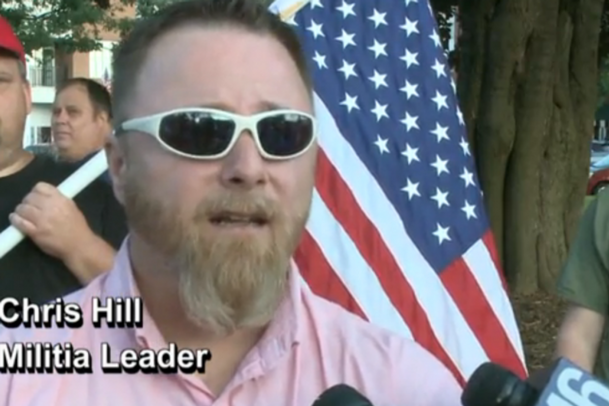 Very Civil Militia Man Just Promising Murder Spree If We Don't Vote How He Wants Us To