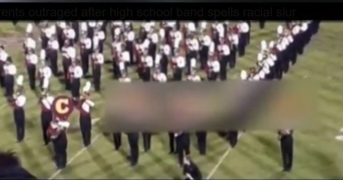 High School Marching Band Members Ignite Controversy After Spelling Out Racial Slur