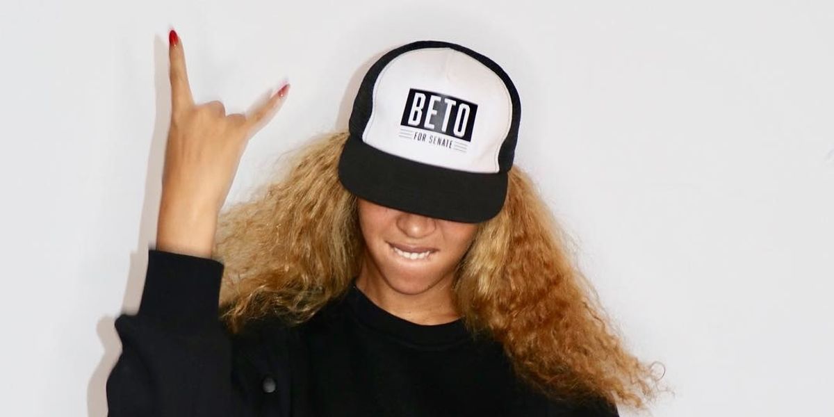 Beyoncé Loves Beto Too