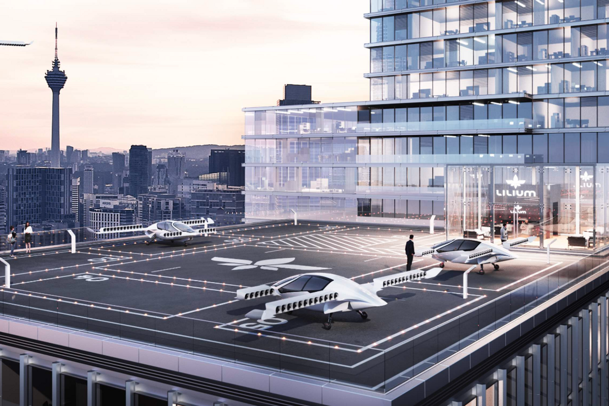 Lilium accelerates flying taxi plans with major Audi and Airbus hires