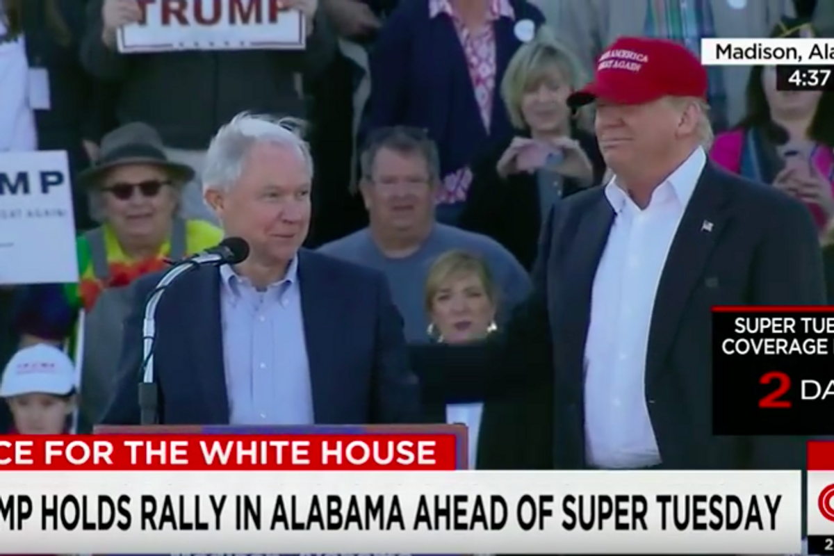 Trump Topples Confederate Monument Jeff Sessions. No One Black Will Miss Him