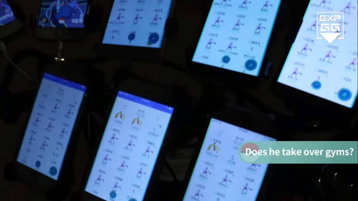 70-Year-Old Man Known As 'Uncle Pokémon' Takes 'Pokémon Go' To The Next Level, Plays On 11 Phones At Once
