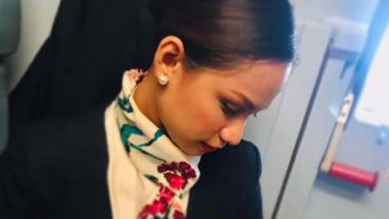 Airline Attendant Breastfeeds Baby After Mom Runs Out Of Formula—And She's A Sky High Hero
