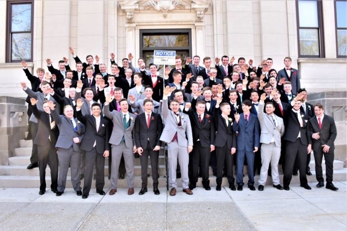 Wisconsin School's Nazi Prom Photo Sure To Go Over Well With College Admission Boards