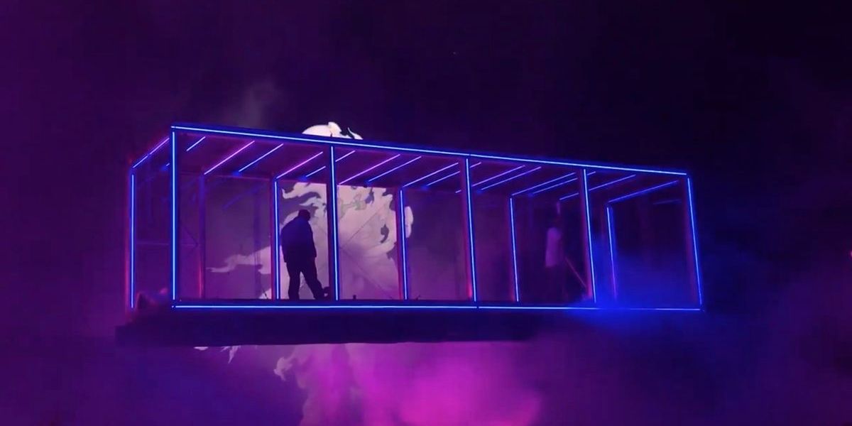Did Kanye And Kid Cudi Steal Lorde's Stage Design?