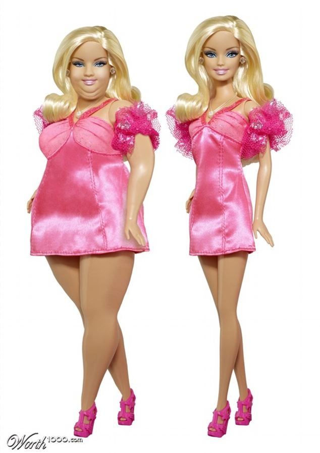 new fat barbie dolls
