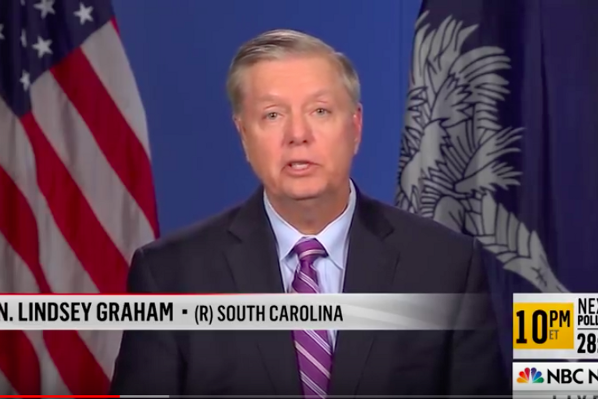 Lindsey Graham Knows What White Ladies Want