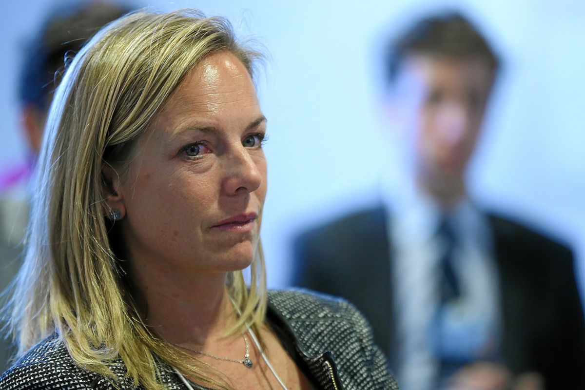 Kirstjen Nielsen Quitting To Lock Babies In Cages In The Private Sector