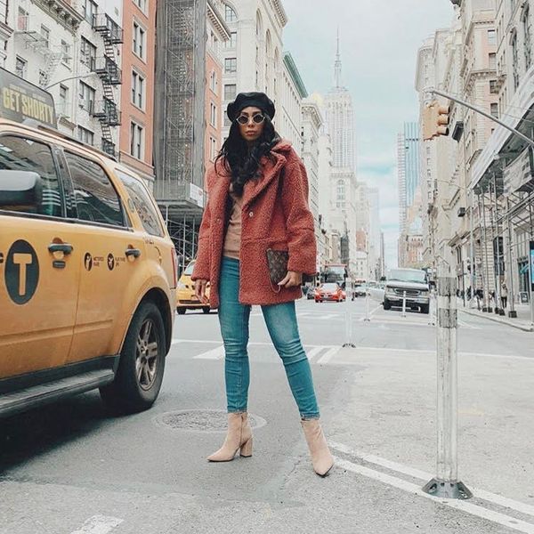 14 Times IGers Slayed The Teddy Coat Trend