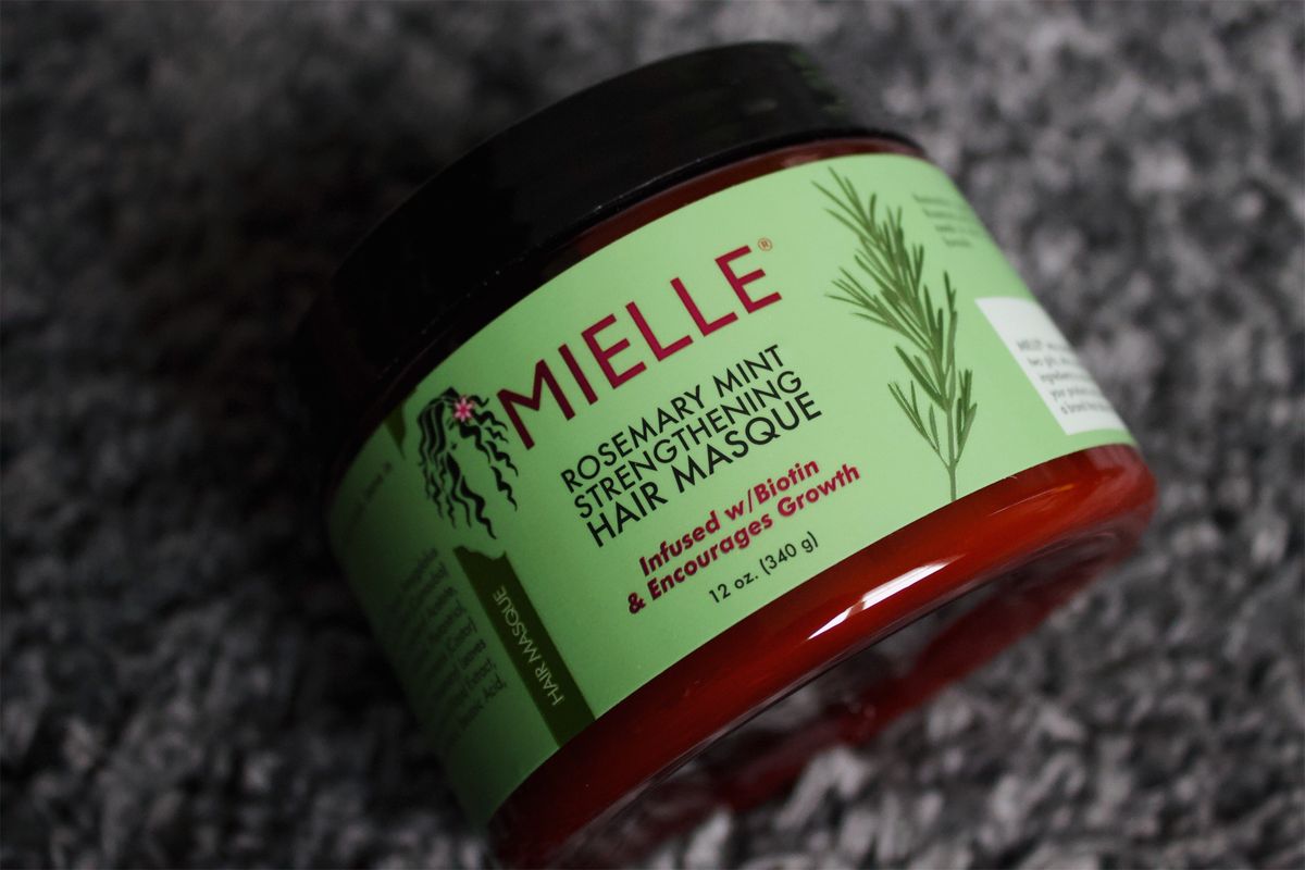 Rosemary Mint Strengthening Hair Masque Infused with Biotin - xoNecole
