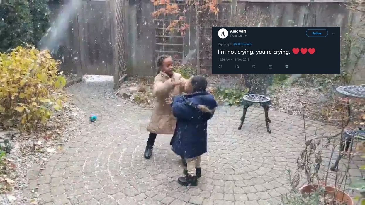 Video Of Eritrean Refugee Kids Experiencing Canadian Snow For The First Time Is Melting Our Hearts ❤️