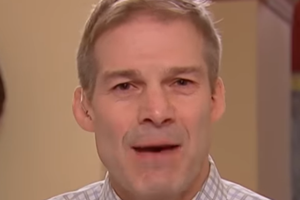 Jim Jordan To GOP: What If We Were Big Stupid Liars Like Trump? You Know, HYPOTHETICALLY