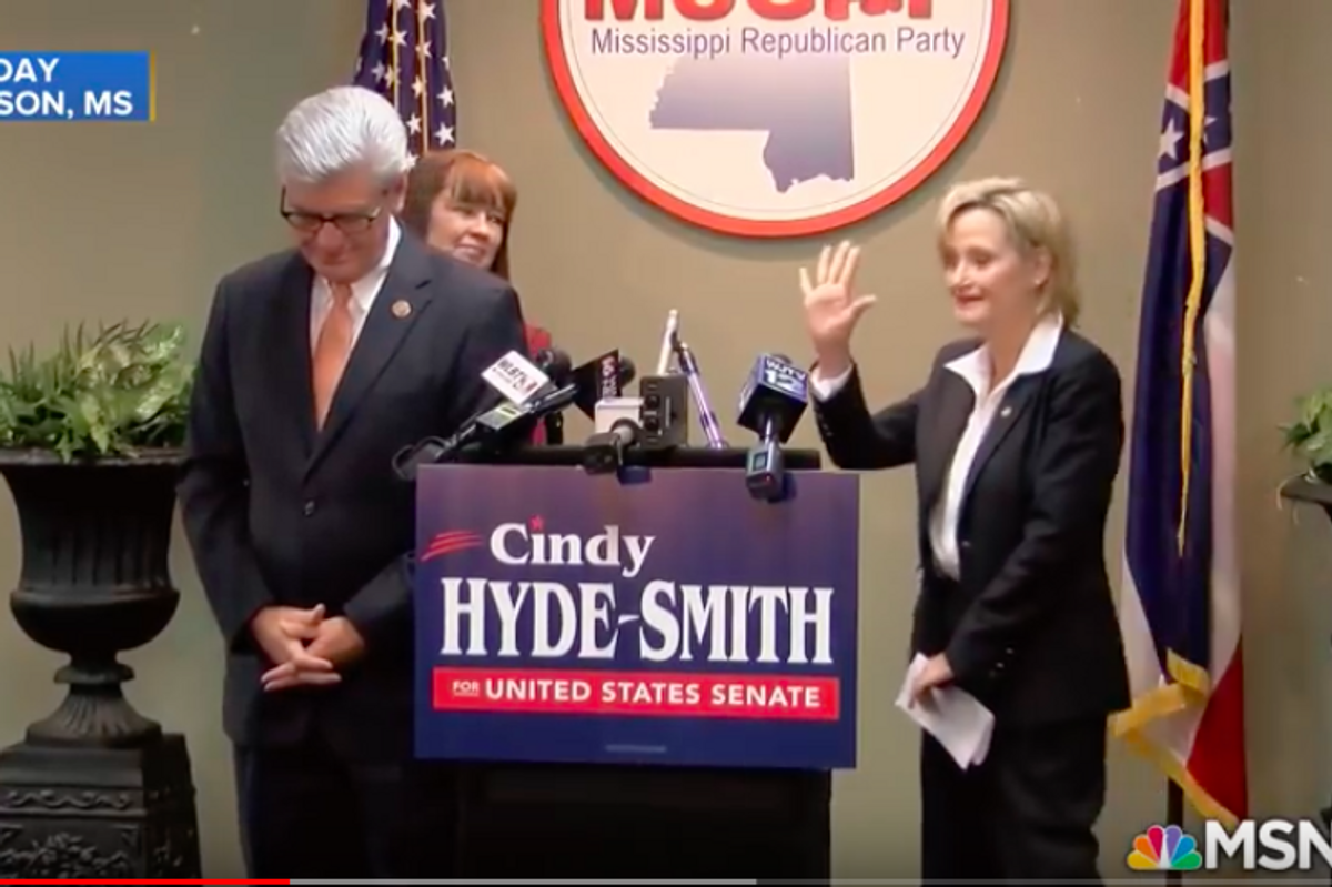 GOP Senator Cindy Hyde-Smith Doesn't Love Lynching! YOU Love Lynching!