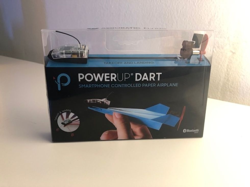 PowerUp Dart box in blue