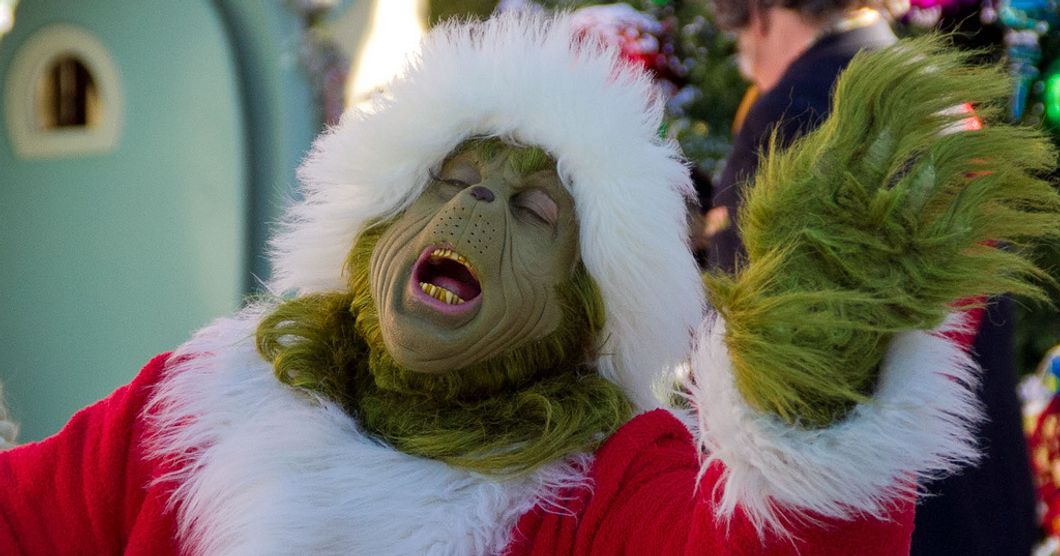 Your dating life is like the Grinch