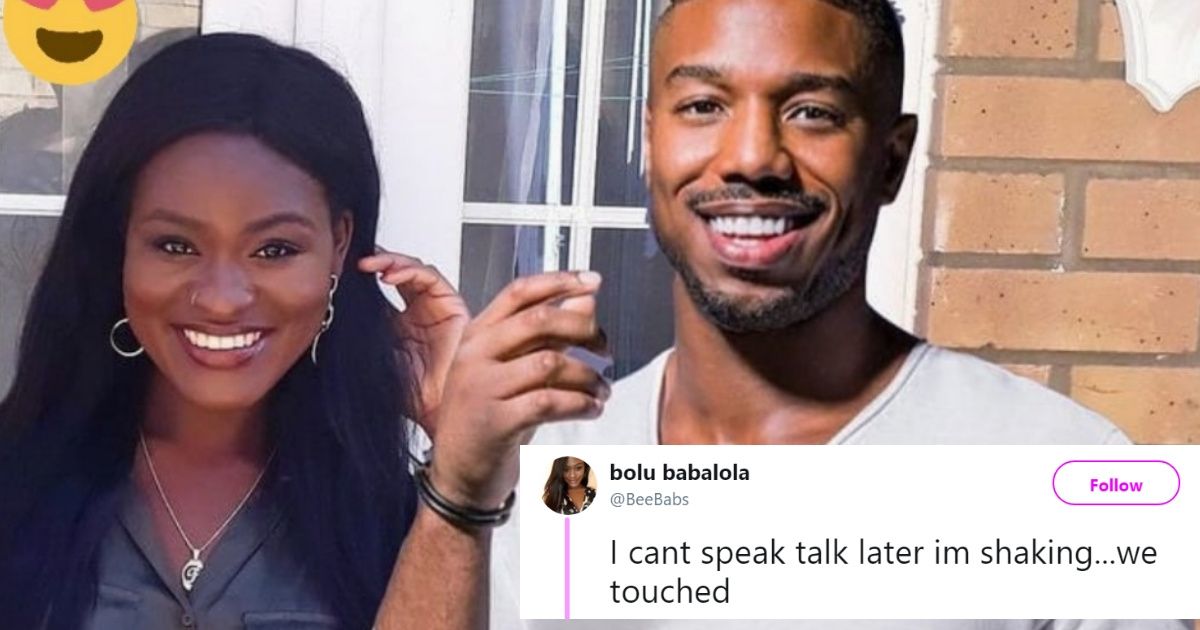 Woman's Photoshopped Pic Of Her With Michael B. Jordan Helps Her Score An Actual Picture With Him IRL ðŸ˜‚