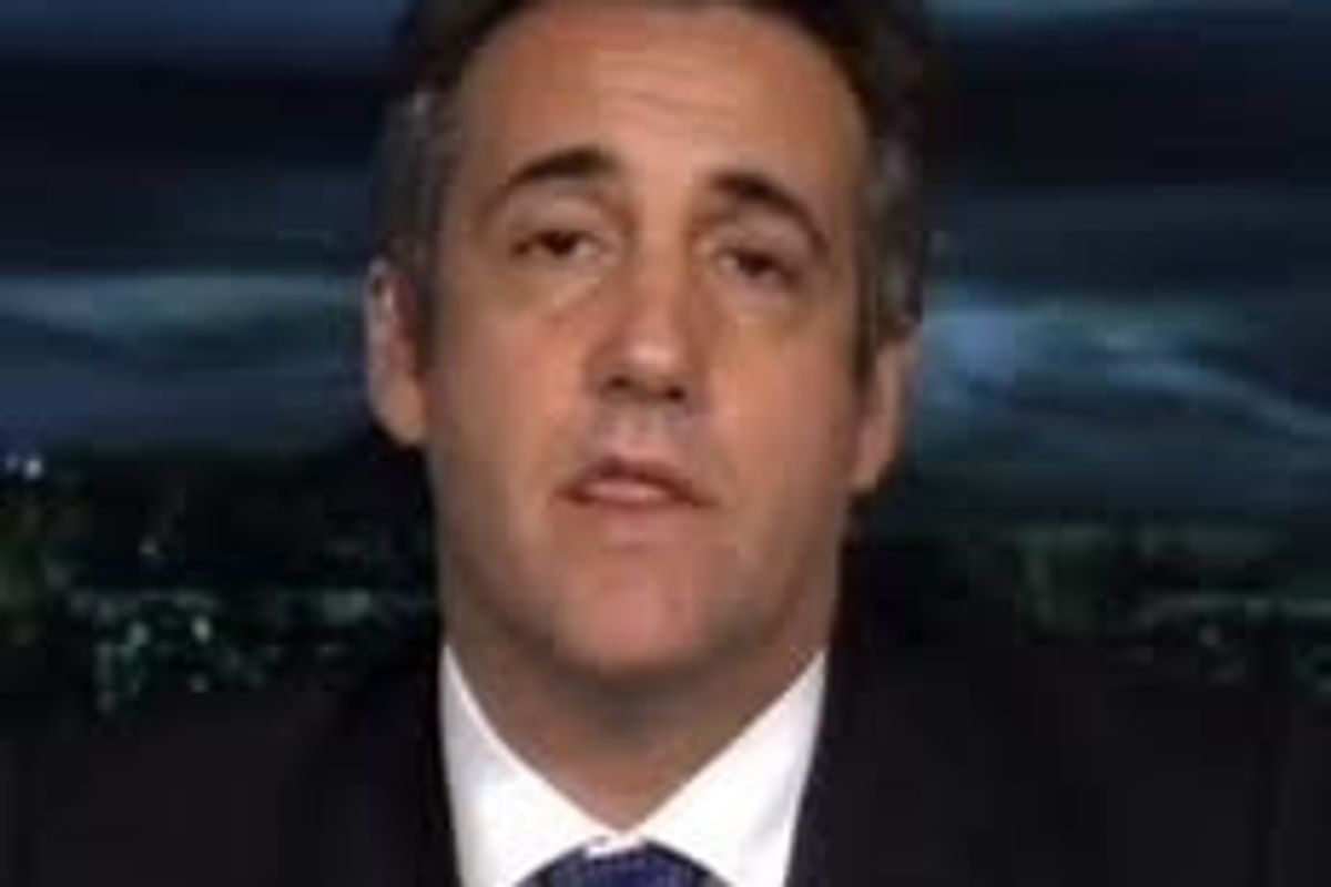 Thanks, Michael Cohen! NO, REALLY!