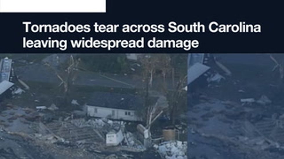Tornadoes tear across South Carolina TheBlaze