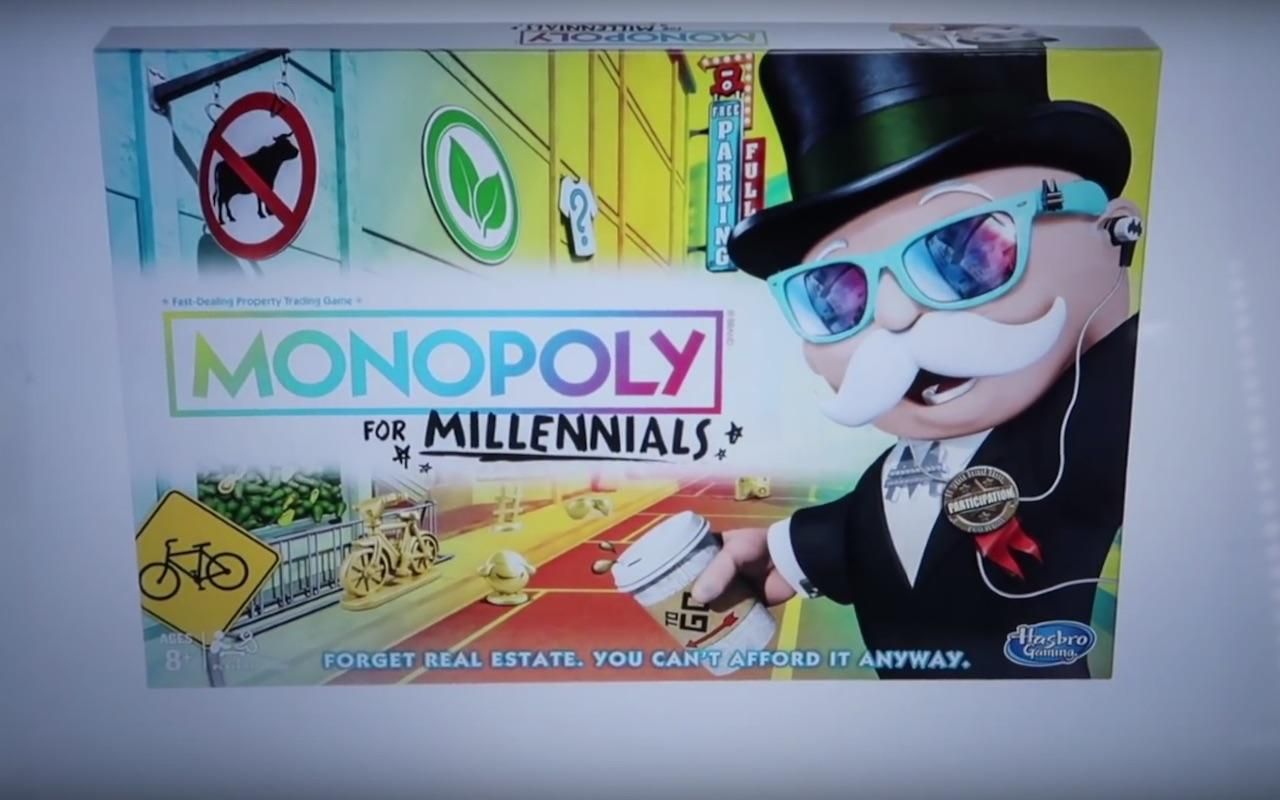 monopoly for millennials