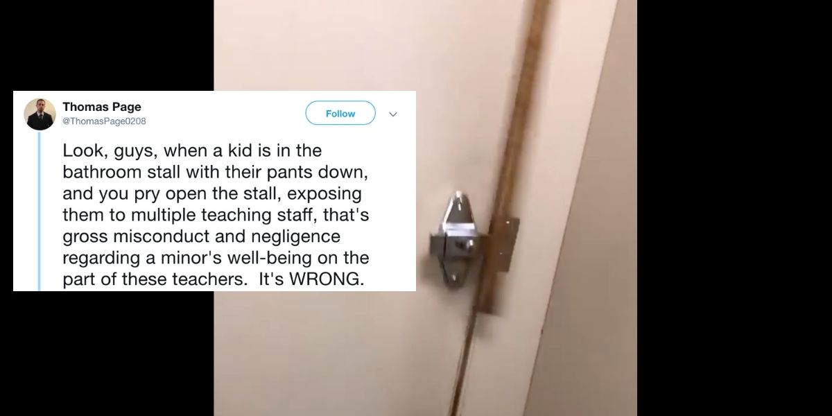 High School Administration Under Fire For Breaking Into A Bathroom