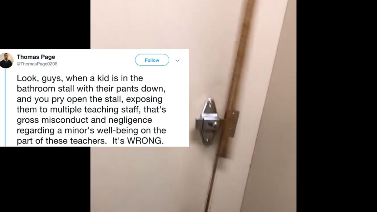 High School Administration Under Fire For Breaking Into A Bathroom Stall While Transgender Student Was Using It