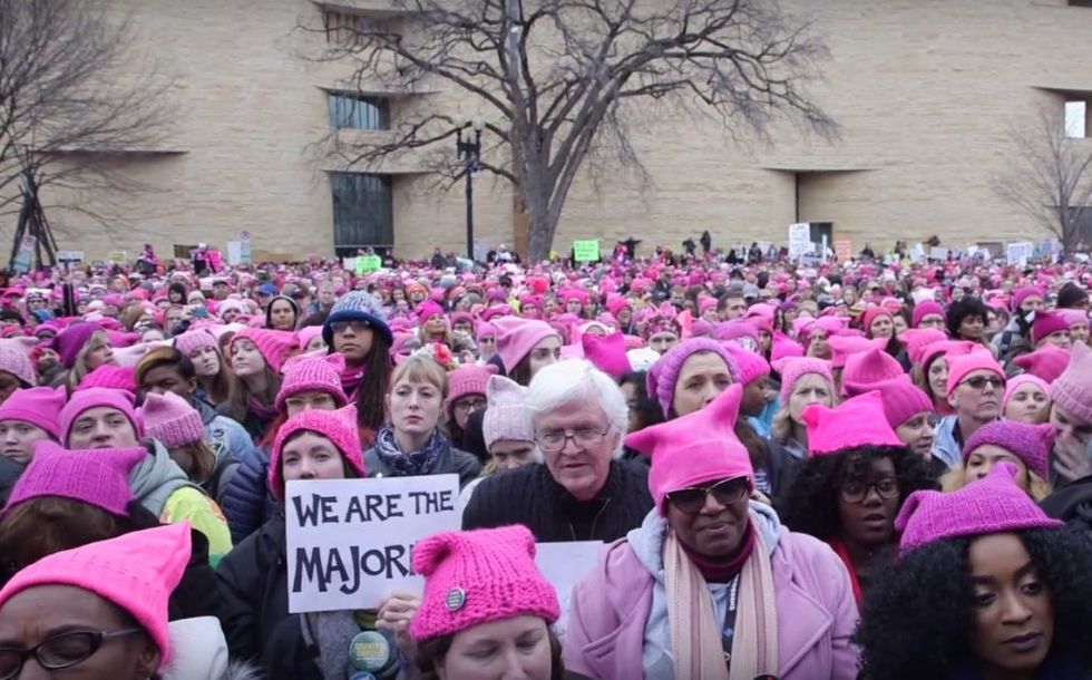 Pink pussyhats of the anti-Trump Women's March are falling out of ...