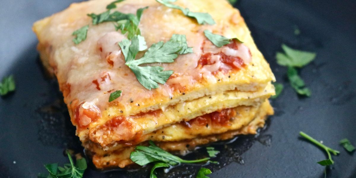Noodle-Free Low-Carb Egg Lasagna - My Recipe Magic