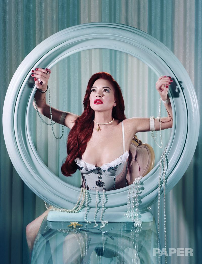 Lindsay Lohan on the Cover of PAPER Break the Internet - PAPER Magazine