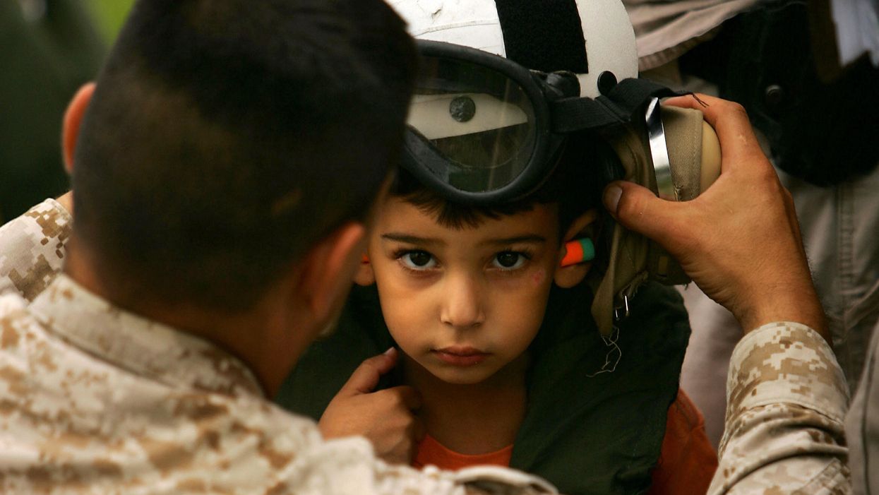 3-year-old sings adorable rendition of U.S. Marines hymn