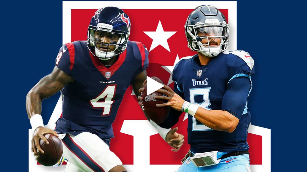 Texans on collision course with Titans