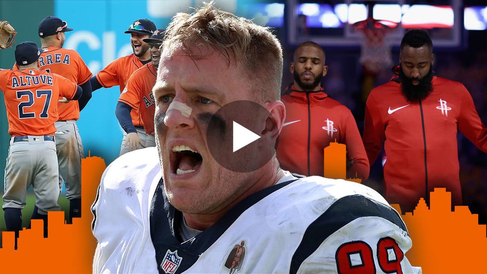 Houston sports fans should be thankful for J.J. Watt