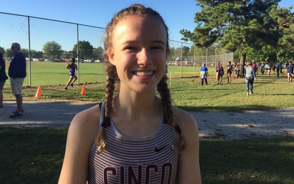 Tompkins' boys defend Region III-6A cross country titles