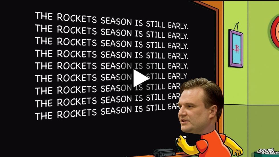 The Rockets season is still early, but they have serious issues