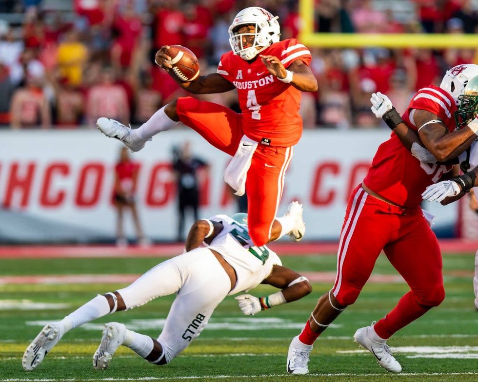 D'Eriq King is leading No.17 Houston to the AAC title game