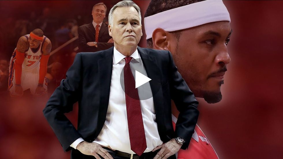 Is Mike D'Antoni behind the Melo drama?