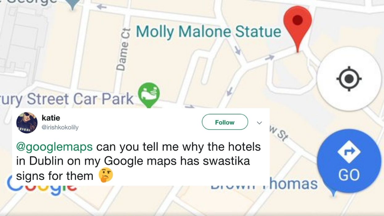 'Swastikas' Are Appearing On Google Maps Searches—And People Are Understandably Weirded Out