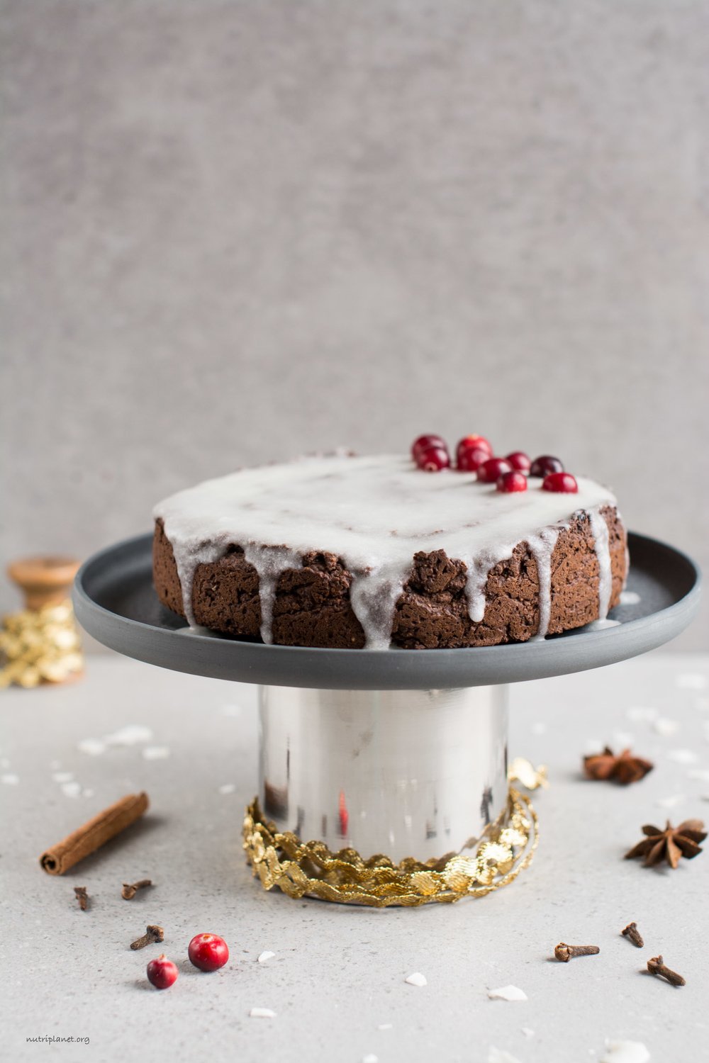 Gluten-Free Vegan Gingerbread Cake