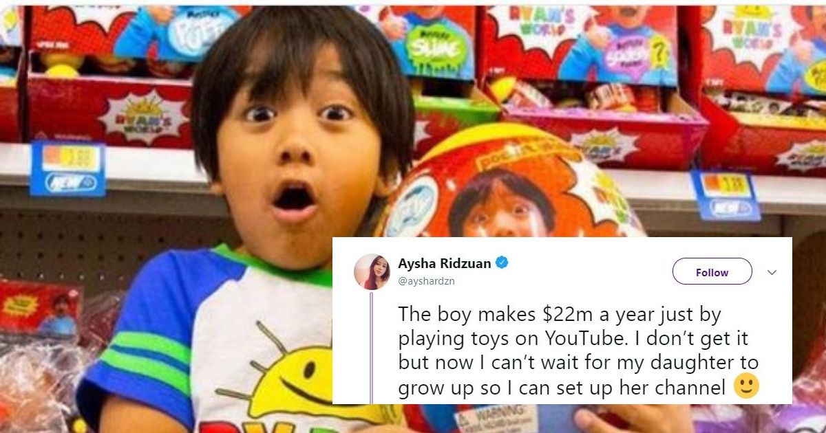 The Highest Paid YouTube Star Of The Year Is Just 7 Years Old—And We're Reassessing Our Lives