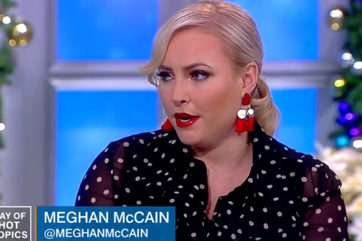 Meghan McCain Being A Very Rude Bitchface To Whoopi And Joy, Because She Is Rude