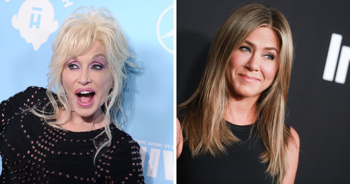 Jennifer Aniston Just Responded After Dolly Parton Said Her Husband Wants To Have A Threesome With Her ðŸ˜‚