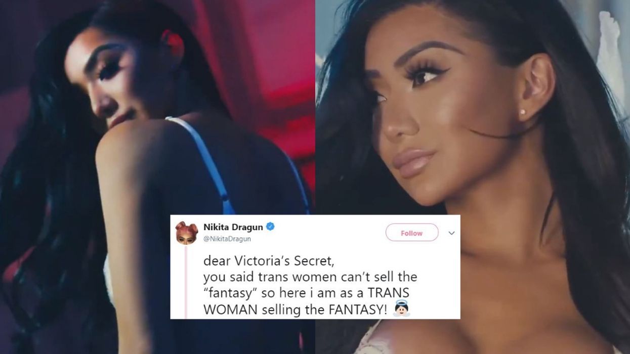 Trans YouTuber Totally Shuts Down Victoria's Secret By Making Her Own 'Fantasy' Lingerie Commercial 🔥